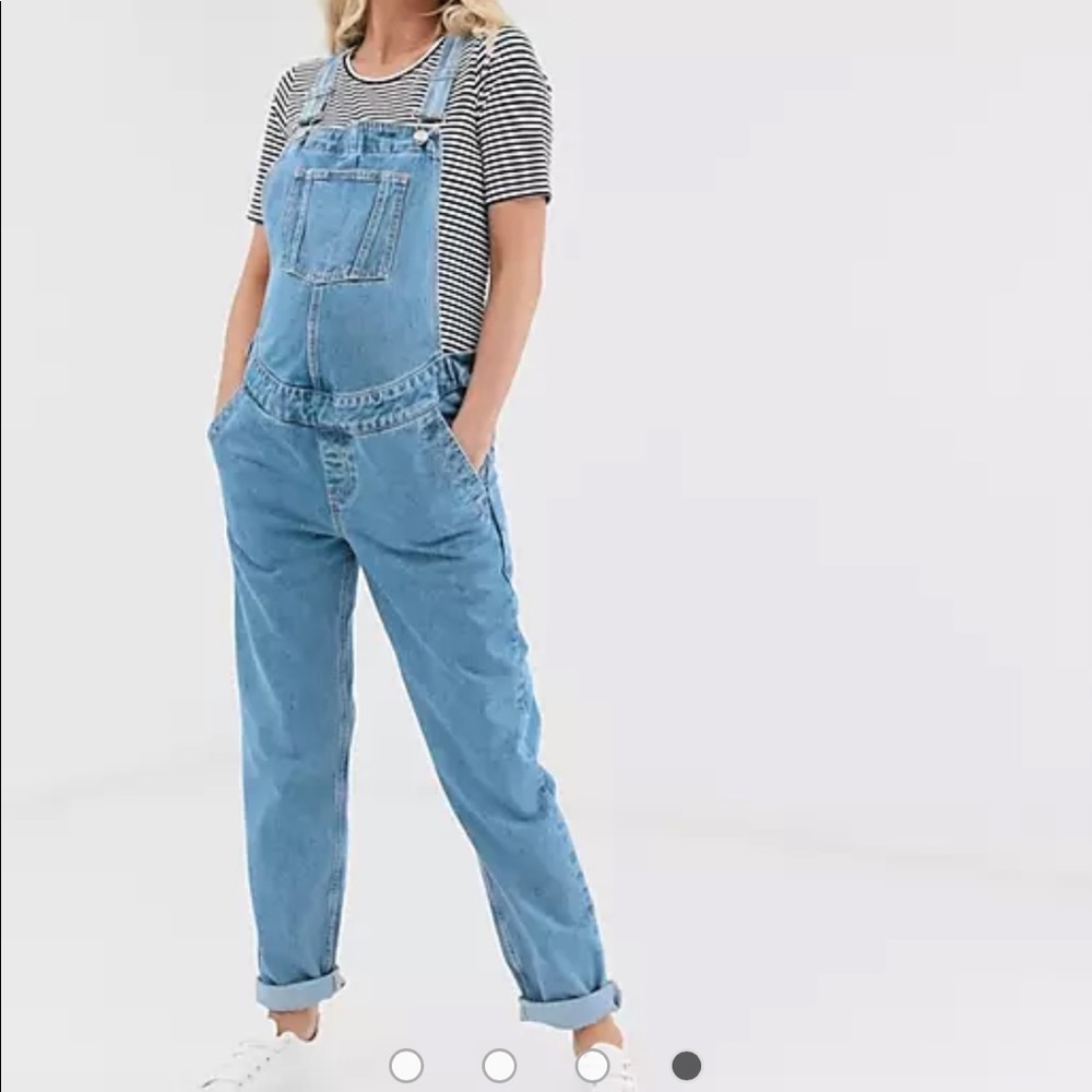 ASOS maternity overalls